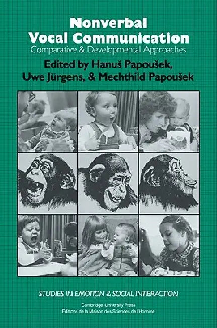 Nonverbal Vocal Communication: Comparative and Developmental Approaches by H. Papousek, U. Jürgens, Ulrich Jurgens