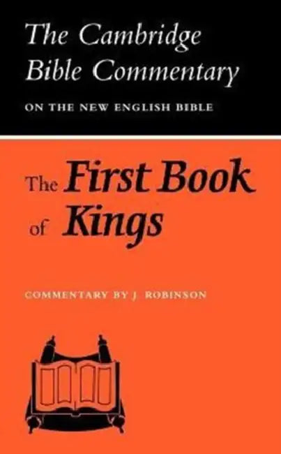 The First Book of Kings by J. Robinson