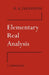 Elementary Real Analysis by Harold Gordon Eggleston