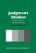 Judgment Studies: Design, Analysis, and Meta-Analysis by Iurii Vasil'evich Ivlev, Robert Rosenthal