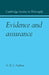 Evidence and Assurance by N. M. L. Nathan