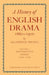A History of English Drama 1660-1900 2 Part Paperback Set by Allardyce Nicoll