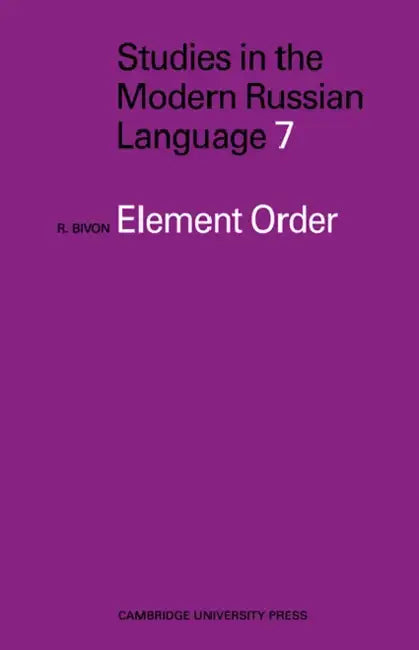 Element Order by R. Bivon