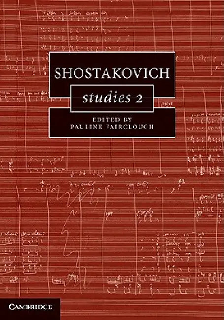 Shostakovich Studies 2 by Pauline Fairclough