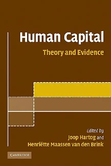 Human Capital: Advances in Theory and Evidence by Joop Hartog, Henriette Maassen Van Den Brink, Henriette Maassen Van Den Brink