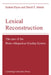 Lexical Reconstruction: The Case of the Proto-Athapaskan Kinship System by Isidore Dyen, David F. Aberle