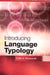Introducing Language Typology by Edith A. Moravcsik