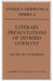 Literary Presentations of Divided Germany: The Development of a Central Theme in East German Fiction 1945 1970 by Peter Hutchinson