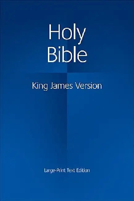 Large Print Text Bible-KJV by Cambridge University Press