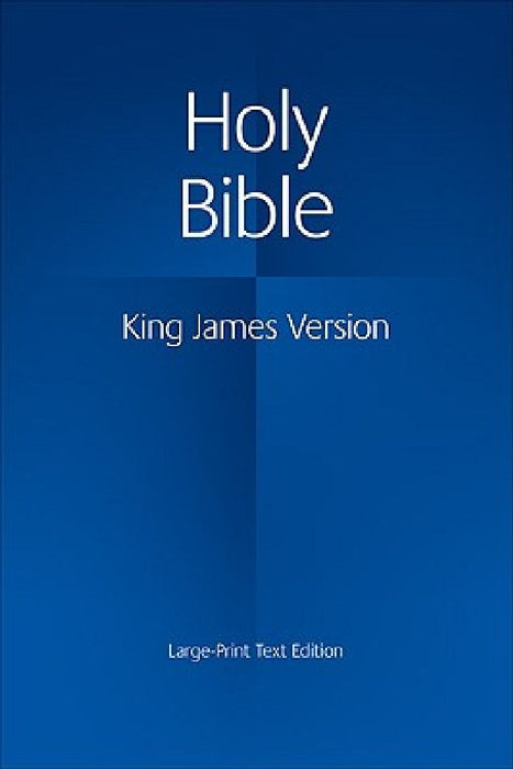 Large Print Text Bible-KJV