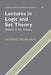 Lectures in Logic and Set Theory, Volume 2: Set Theory by George Tourlakis