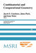 Combinatorial and Computational Geometry by Jacob E. Goodman, Janos Pach, Emo Welzl
