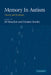 Memory in Autism: Theory and Evidence by Jill Boucher, Dermot Bowler