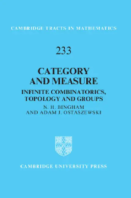Category and Measure by N. H. Bingham