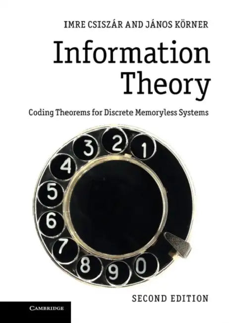 Information Theory by Imre Csiszár, János Körner