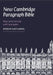 New Cambridge Paragraph Bible-KJV by Baker Publishing Group