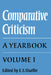 Comparative Criticism: Volume 1, the Literary Canon: A Yearbook by E. S. Shaffer, Elinor Shaffer