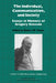 The Individual, Communication, and Society: Essays in Memory of Gregory Bateson by Robert W. Rieber, Keith Oatley, Antony Manstead