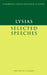 Lysias: Selected Speeches by Lysias, C. Carey, Christopher Carey