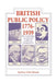 British Public Policy 1776-1939: An Economic, Social and Political Perspective by Sydney Checkland