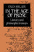 In the Age of Prose: Literary and Philosophical Essays by Erich Heller