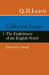 Q. D. Leavis: Collected Essays by Q. D. Leavis, G. Singh