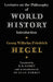 Lectures on the Philosophy of World History by Georg Wilhelm Friedri Hegel, Hegel Georg Wilhelm Friedrich, D. Forbes
