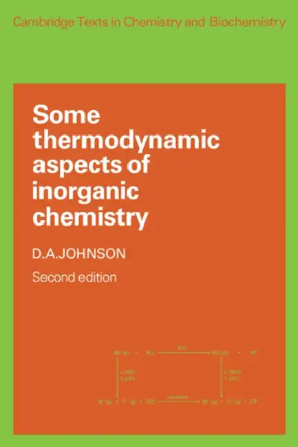 Thermodynamic Aspects 2 Edn by D. A. Johnson, Eric Ed Johnson