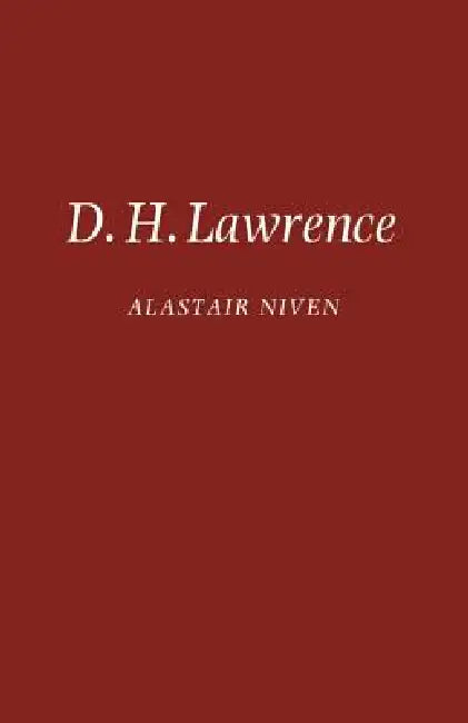 D. H. Lawrence: The Novels by Alastair Niven, Robin Mayhead