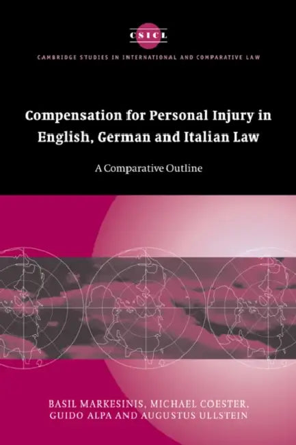 Compensation for Personal Injury in English, German and Italian Law: A Comparative Outline by Basil Markesinis, Michael Coester, Guido Alpa