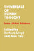 Universals of Human Thought: Some African Evidence by Barbara Bloom Lloyd, John Gay, Barbara Bloom Lloyd