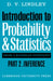 Introduction to Probability and Statistics from a Bayesian Viewpoint, Part 2, Inference by D. V. Lindley, Cody Lindley