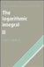 The Logarithmic Integral: Volume 2 by Paul Koosis, Koosis Paul