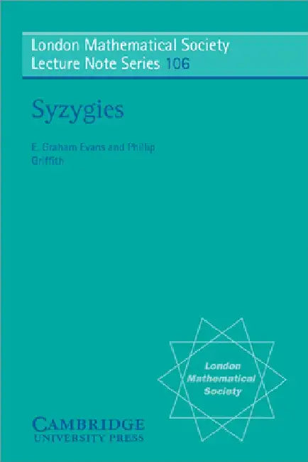 Syzygies by E. Graham Evans