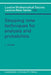 Stopping Time Techniques for Analysts and Probabilists by L. Egghe, J. W. S. Cassels, N. J. Hitchin
