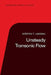 Unsteady Transonic Flow by Merten T. Landahl, Marten Landahl