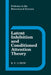 Latent Inhibition Conditioned by Robert E. Lubow, R. E. Lubow, Lubow R. E.