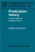Predication Theory by Donna Jo Napoli