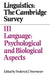 Linguistics: The Cambridge Survey: Volume 3, Language: Psychological and Biological Aspects by Frederick J. Newmeyer
