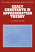 Exact Constants in Approximation Theory by Nikolai Pavlovich Korneichuk, N. Korneichuk, K. Ivanov