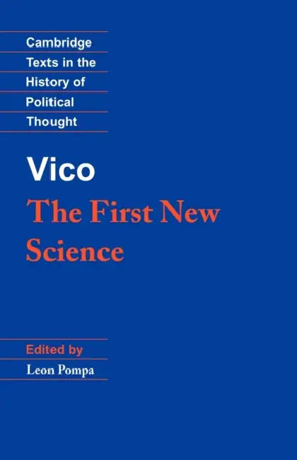 Vico: The First New Science by Giambattista Vico, Vico, Vico Gianbattista