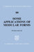 Some Applications of Modular Forms by Peter Sarnak, Sarnak Peter, Bela Bollobas