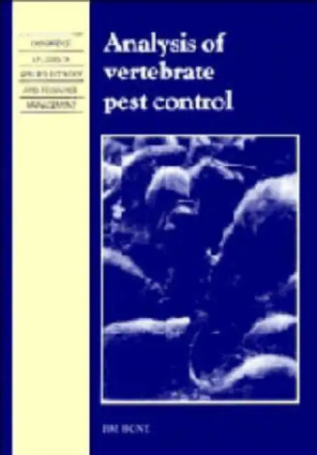 Analysis of Vertebrate Pest Control by Jim Hone