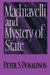 Machiavelli and Mystery of State by Peter S. Donaldson