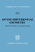 Affine Differential Geometry: Geometry of Affine Immersions by Katsumi Nomizu, Nomizu Katsumi, Sasaki Takeshi