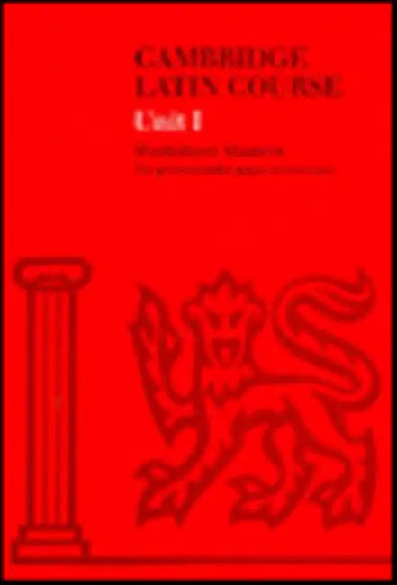 Cambridge Latin Course Book I Worksheet Masters by Cambridge School Classics Project