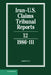 Iran-U.S. Claims Tribunal Reports by M. E. Macglashan