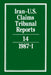 Iran-U.S. Claims Tribunal Reports: Volume 14 by J. C. Adlam, M. E. Macglashan, E. Lauterpacht