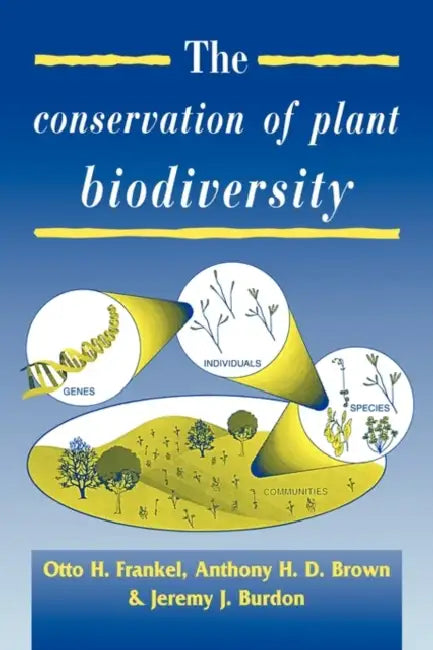 The Conservation of Plant Biodiversity by Otto H. Frankel, Jeremy J. Burdon, Anthony H. D. Brown