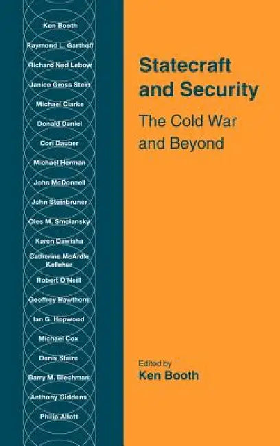 Statecraft and Security by Ken Booth, Booth Ken